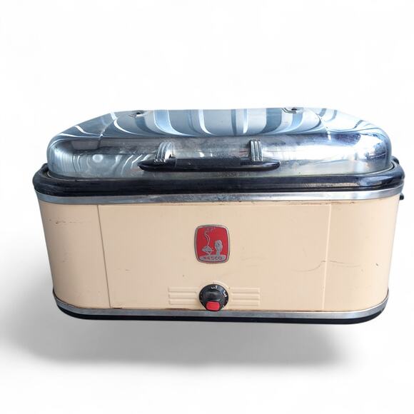 Nesco 18 Quartz Electric Slow Cooker Roaster Oven Tested Works Great - Picture 1 of 11